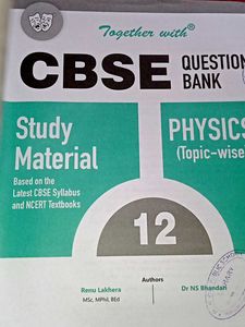 Class 12th CBSE Question Bank Physics