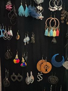 Earrings - 100coins Each Or 50/- Rs Per Pair