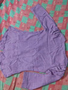 Purple Button Up Shirt