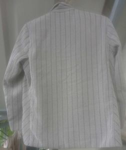 Vintage Striped Blazer