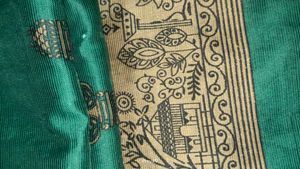 Mysore Soft Silk Green Saree