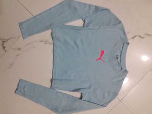 Gym Long Sleeve Crop Top