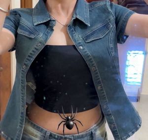 Denim Short Sleeve Shirt