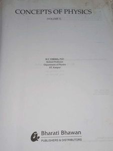 Concepts of Physics by H.C. Verma
