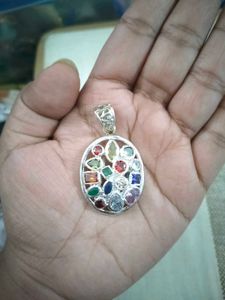 Beautiful Silver Tone Pendant For Women