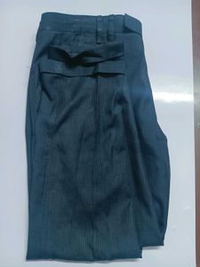 Men’s Formal Pinstripe Trousers | Size [32] | Dark