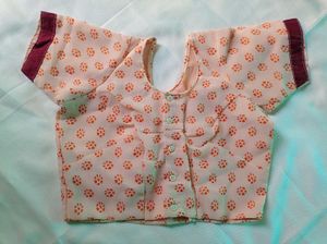 Saree With Stitched Blouse