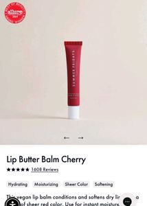 Summer Fridays Lip Butter Balm - Cherry