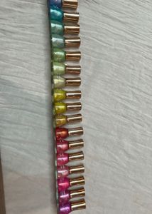 Pastel Coloured Sparkly Nail Paints