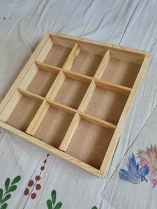 Wooden Storage Organizer