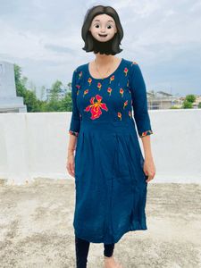 Neavy Blue Kurti