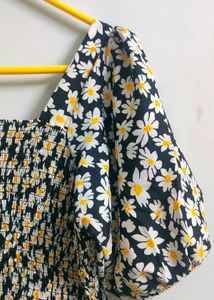 Floral Print Gown