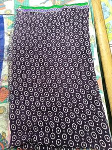 Printed Crepe Saree