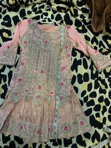 Pakistani Suit For Baby Girl