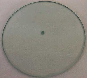 Circular Glass Round Disk
