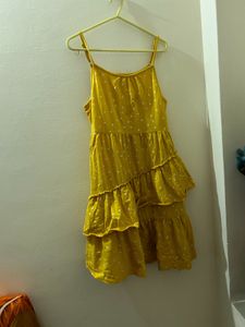 Yellow Polka Dot Sundress