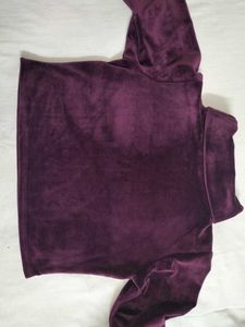 Vintage Velvet Turtleneck