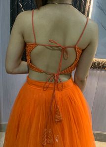 Pretty Chikankari Backless Lehanga🎀🦋💝
