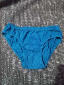 Blue Cotton Briefs