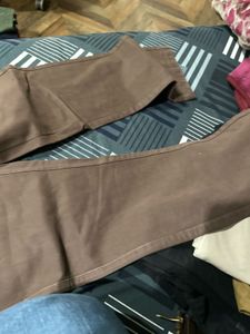 colorplus Brown Casual Trousers