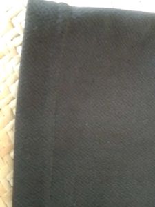 Black Top with Mesh Sleeves