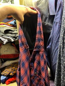 ZARA Plaid Flannel Shirt - Casual Style Size M&amp;S