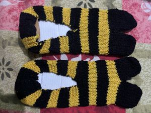 3 Pair Handmade Woollen Socks