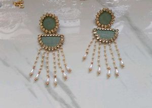 Long Latkan Earrings✨