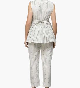 Woven cotton blend Co-ord set