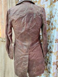Vintage Brown Leather Jacket