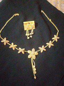 Floral Jewelry Set