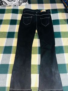Black Flared Jeans