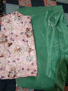 Pure Space Silk Saree