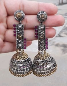 Oxidised Earrings
