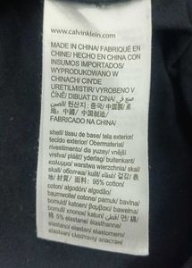 Calvin Klein Printed Black T-shirt