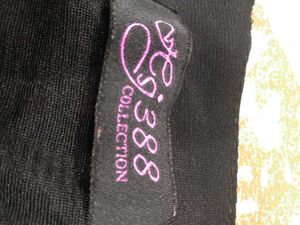 Black &amp; White Polka Dot Top