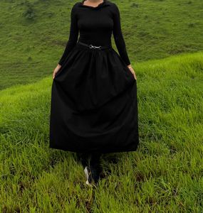 Zara Off Shoulder Black Dress