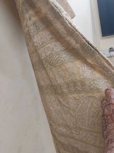 Elegant Beige Embroidered Kurta