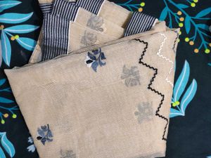 Elegant Embroidered Saree