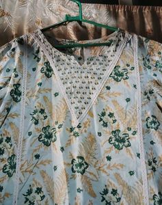 Floral Print Kurta(fix rate)