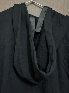 DEFACTO BRANDED COTTON JACKET Lace Sleeve Hoodie