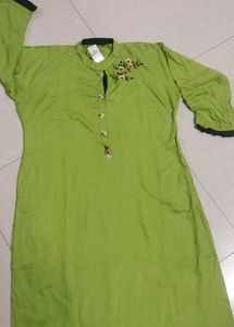 Brand New Linen Handwork Kurta