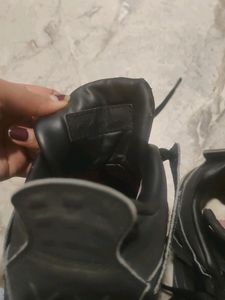 Black High Top Shoes