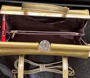 Gold Handbag