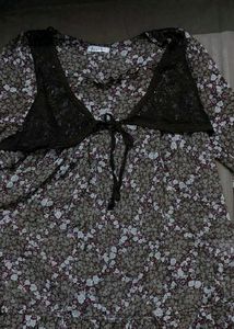Cottagecore Mesh Top