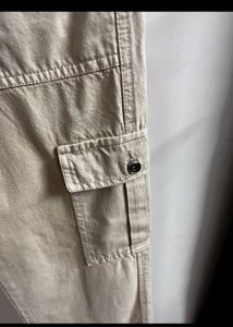 Beige cargo Jeans
