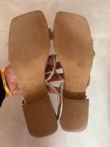 H&amp;M Silver Sandals