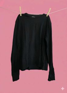 Black Long Sleeve Top
