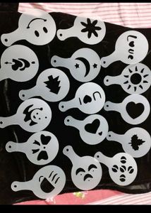 Coffee Decoration 16 Pieces-new Item