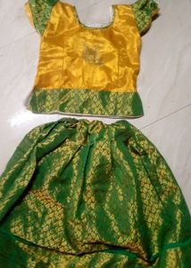 Indian Lehenga Choli Set - Kids